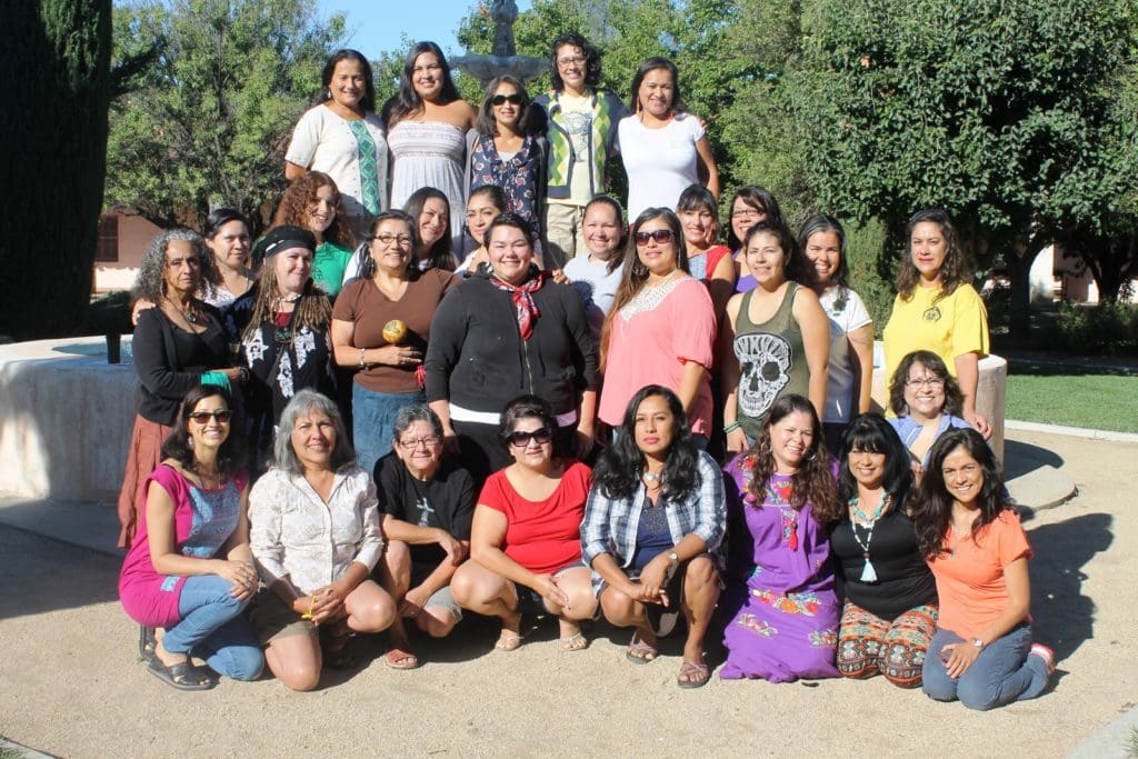 Attendees of the 1st Annual National Comadres Retreat, Mission San Antonio de Padua, Jolon, California, August 22-24, 2014
