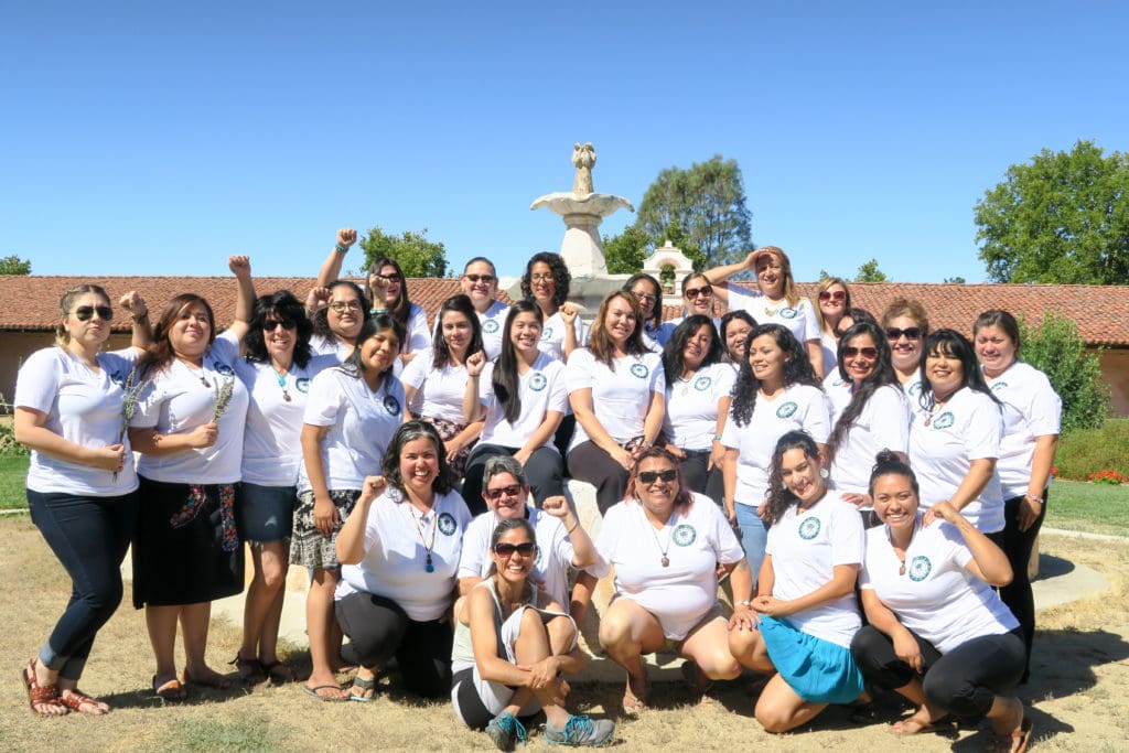 Attendees of the 4th Annual National Comadres Retreat, Mission San Antonio de Padua, Jolon, California, July 28-30, 2017